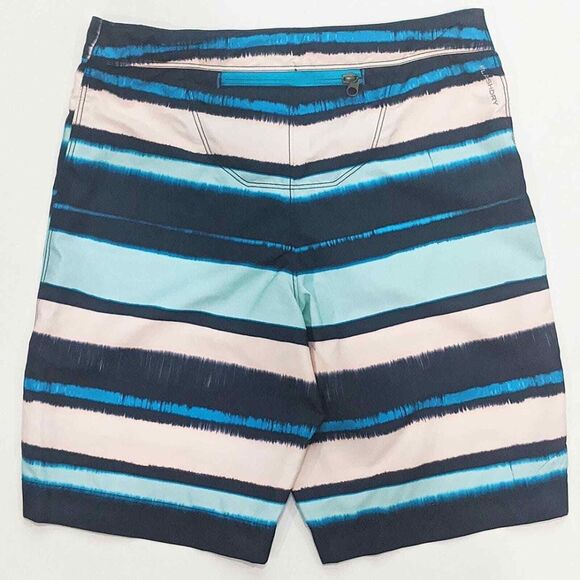 The North Face Boys Amphibious Hiking Shorts Large Blue Stripes - Picture 5 of 7